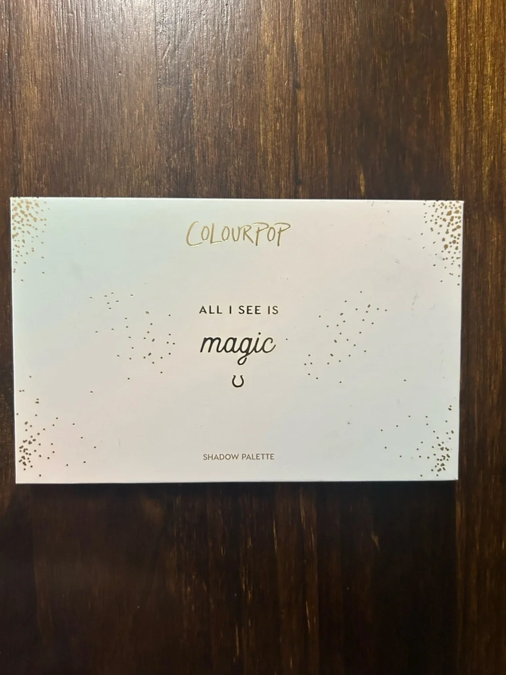 Colourpop White and Gold Eyeshadow Palette - All I See Is Magic